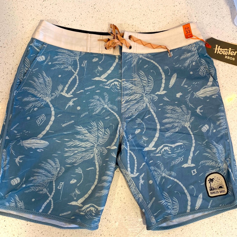 Howler Brothers Stretch Board Shorts - Size 33